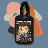 Travel tag cho túi xách/balo du lịch in hình pop culture cartoon series - Shawn Mendes