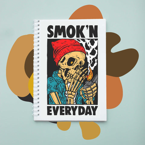 Sổ tay notebook giấy ford in hình Smoking Everyday