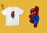 Áo thun unisex cotton 100% in hình Super Heroes Series - Spider Plumber (nhiều màu)