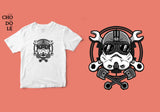 Áo thun unisex cotton 100% in hình Super Heroes Series - Storm Trooper Racer (nhiều màu)