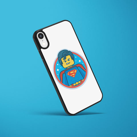 Ốp lưng  iphone in hình Superman Lego (đủ model iphone)