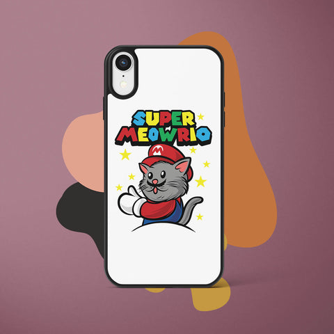 Ốp lưng iphone in hình Cat Lover - Super Mario (đủ model iphone)