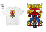 Áo thun unisex cotton 100% in hình Super Heroes Series - Amazing Spiderman (nhiều màu)