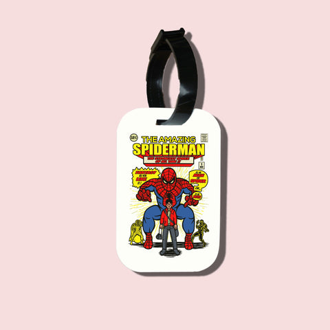 Travel tag cho túi xách/balo du lịch in hình The Amazing Spiderman