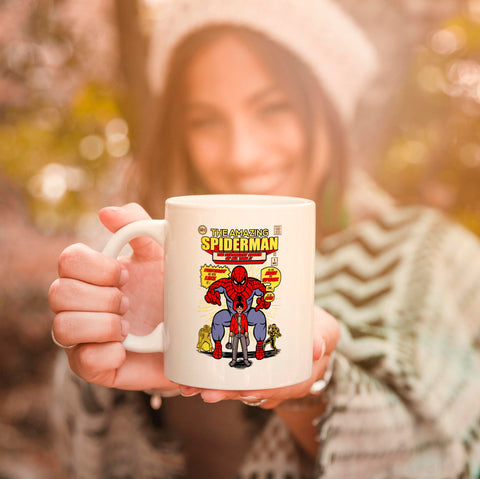 Ly sứ uống trà/ cafe in hình The Amazing Spiderman