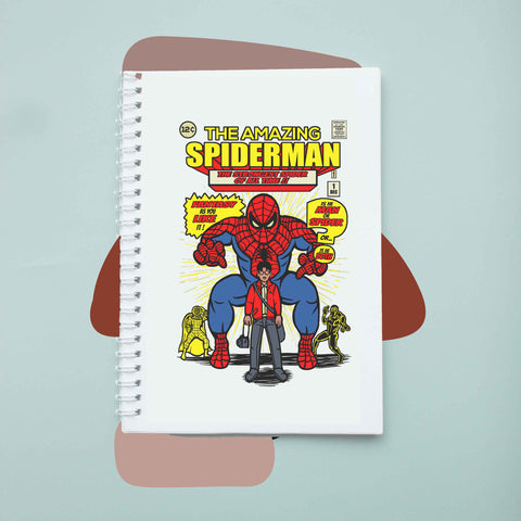 Sổ tay notebook giấy ford in hình the amazing Spiderman