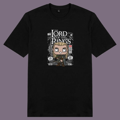 Áo thun unisex cotton in hình pop culture cartoon series - the Lord of the rings (nhiều màu)