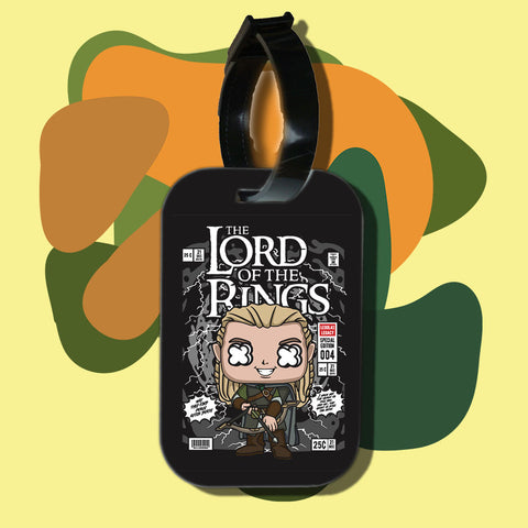 Travel tag cho túi xách/balo du lịch in hình pop culture cartoon series - the Lord of the rings