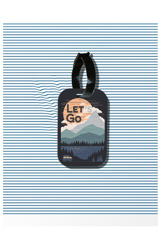 Travel tag - Let's Go to new land.