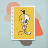 Sổ tay notebook giấy ford in hình Half Skeleton Tweety Duck