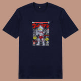 Áo thun unisex cotton in hình pop culture cartoon series - ultraman (nhiều màu)