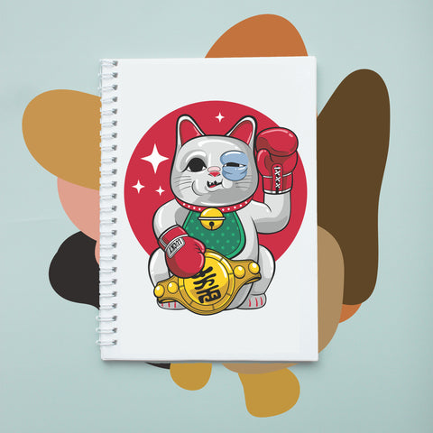 Sổ tay notebook giấy ford in hình Cat Lover Unlucky Cat