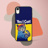 Ốp lưng iphone in hình Cat Lovers - Yes I cat (đủ model iphone)